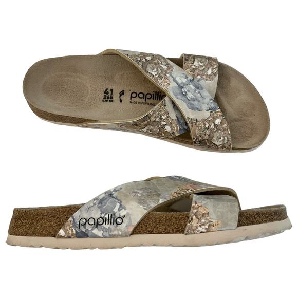 Birkenstock Papillio Daytona Golden Age Slides Sandals | 41 / L10 / M8 Narrow - Picture 1 of 10